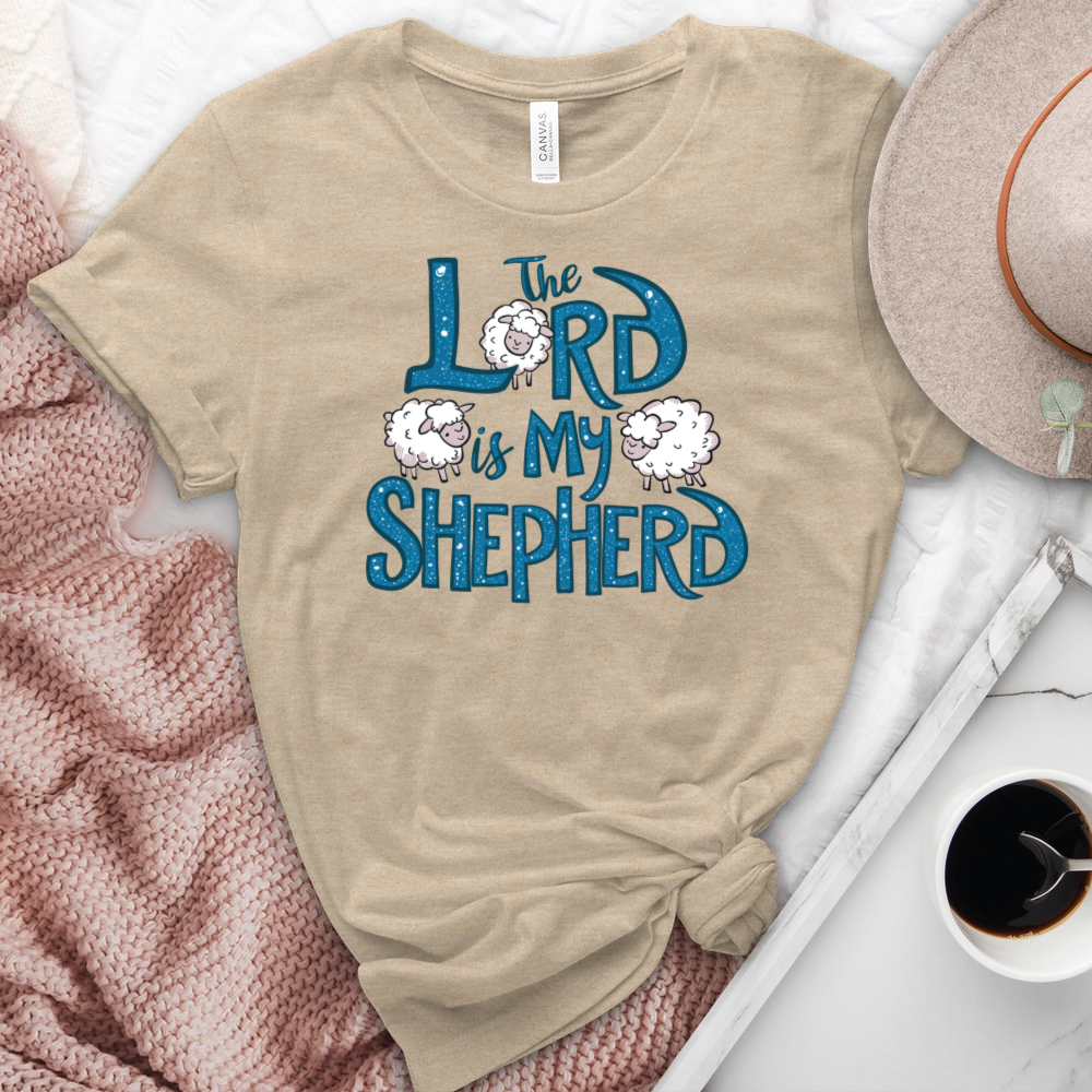 The Lord is My Shepherd Heathered Tee