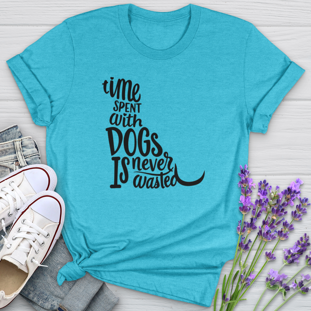 Time Spent With Dogs Softstyle Tee