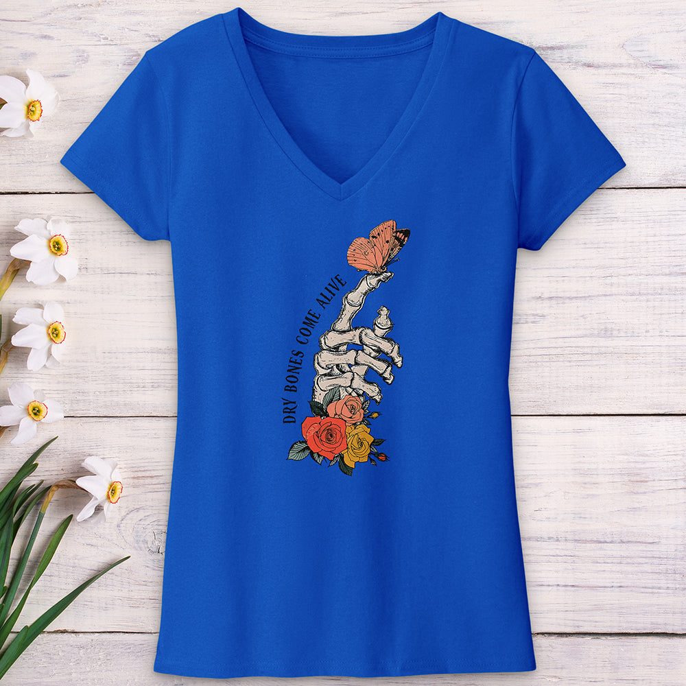 Dry Bones V-Neck Tee