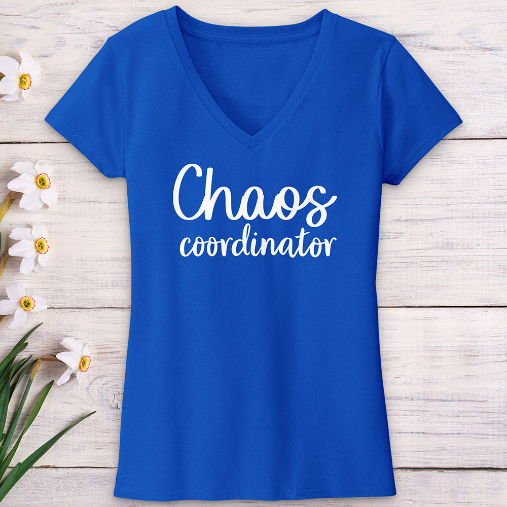 Chaos Coordinator V-Neck Tee