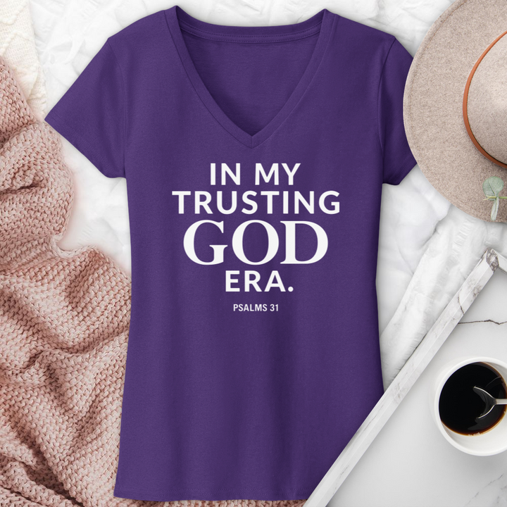 Trusting God Era V-Neck Tee