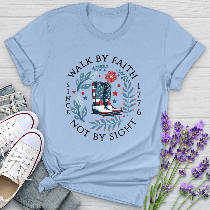 Walk By Faith 1776 Softstyle Tee