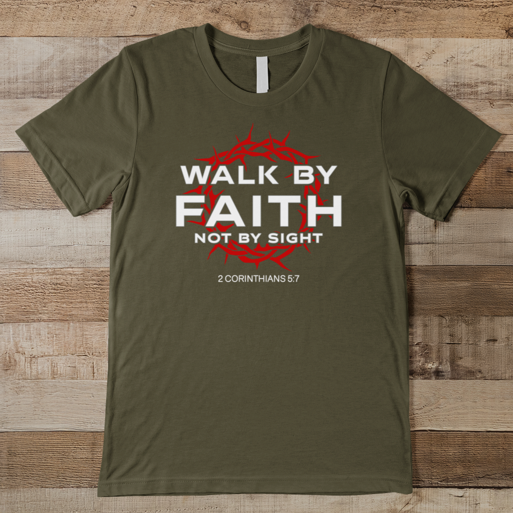 Walk By Faith Men's Tee