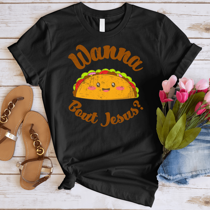 Wanna Taco Bout Jesus Softstyle Tee