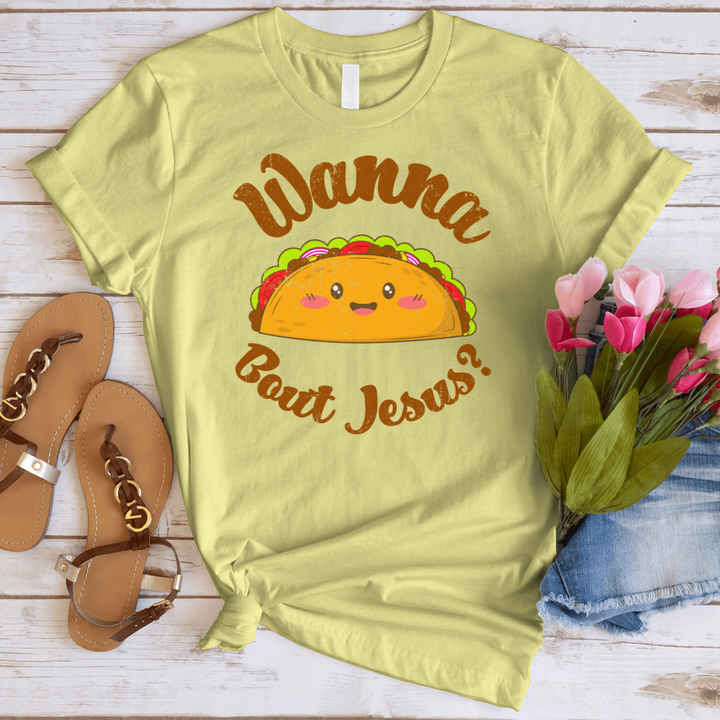 Wanna Taco Bout Jesus Softstyle Tee