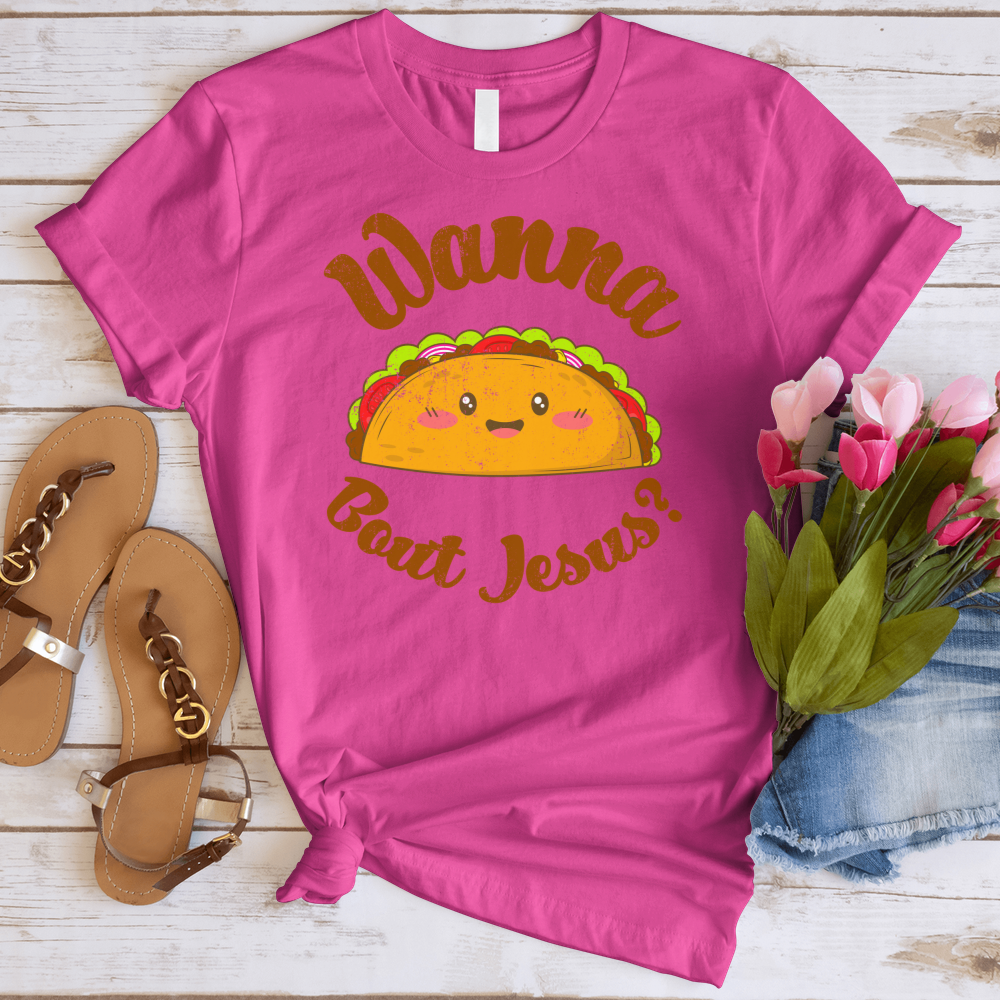 Wanna Taco Bout Jesus Softstyle Tee