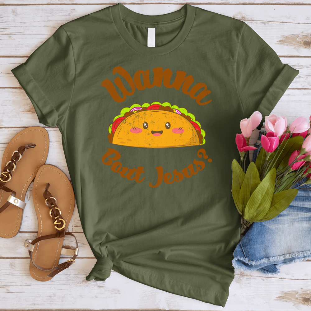 Wanna Taco Bout Jesus Softstyle Tee