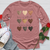 Watercolor Hearts Long Sleeve Tee