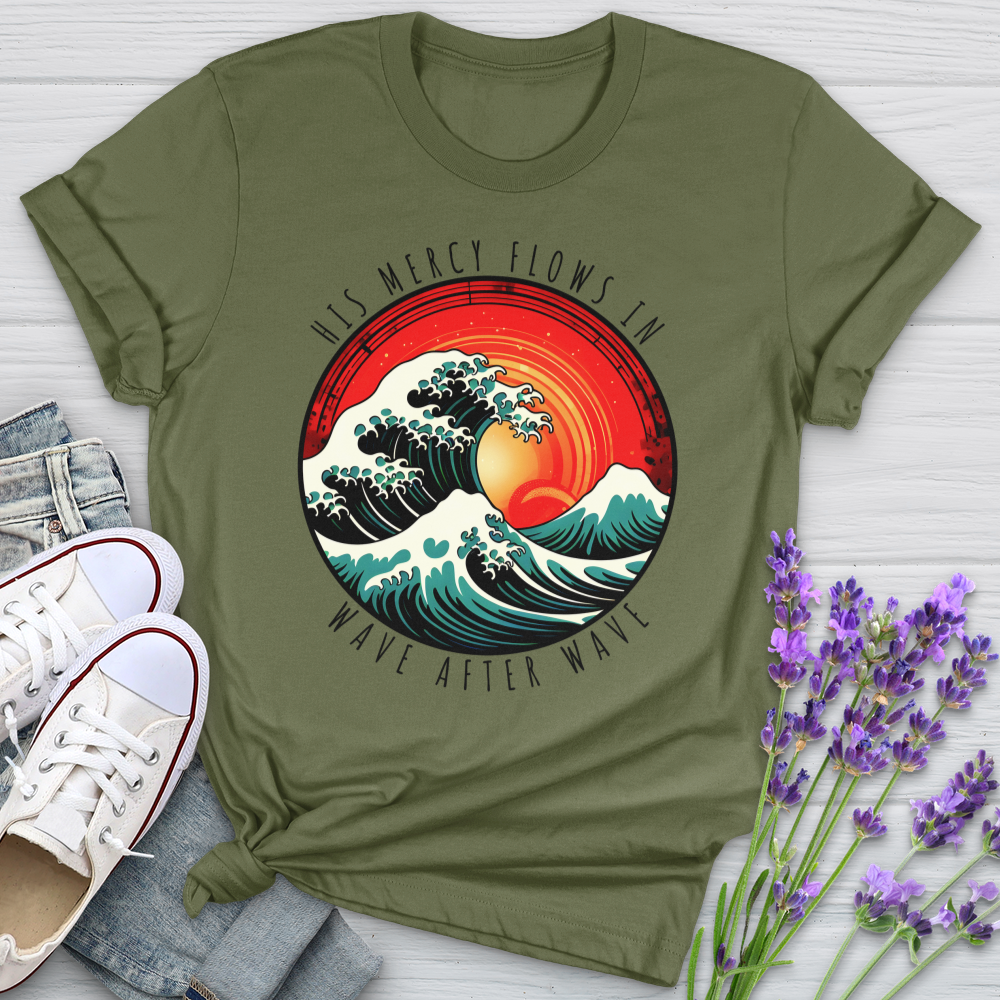 Wave After Wave Softstyle Tee