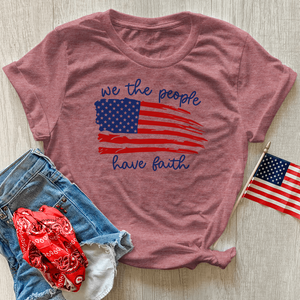 We The People Heathered Tee