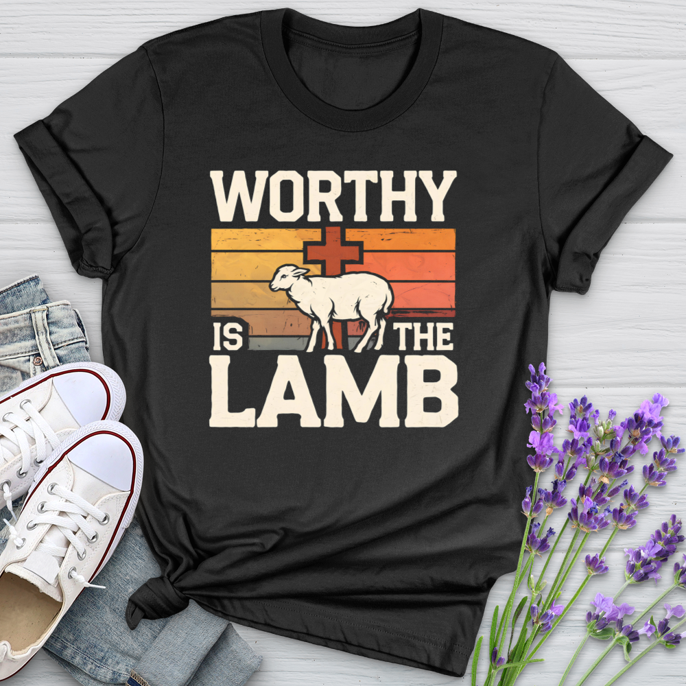 Worthy Is The Lamb Softstyle Tee