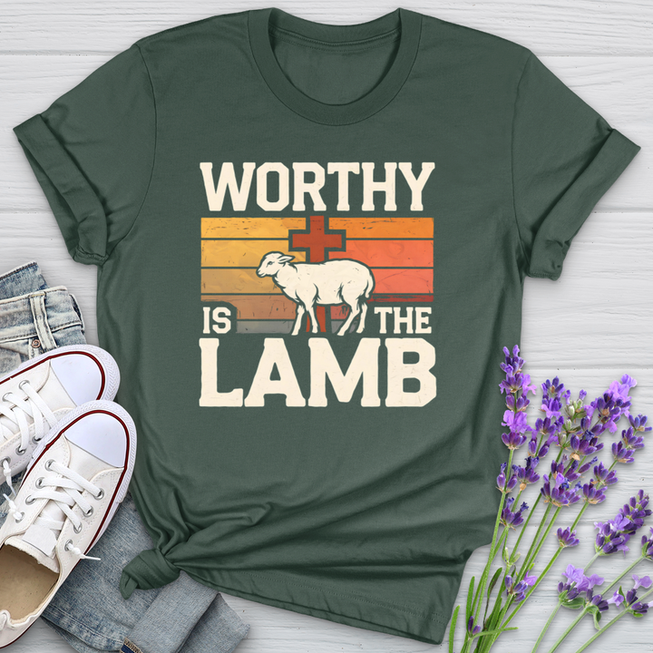 Worthy Is The Lamb Softstyle Tee