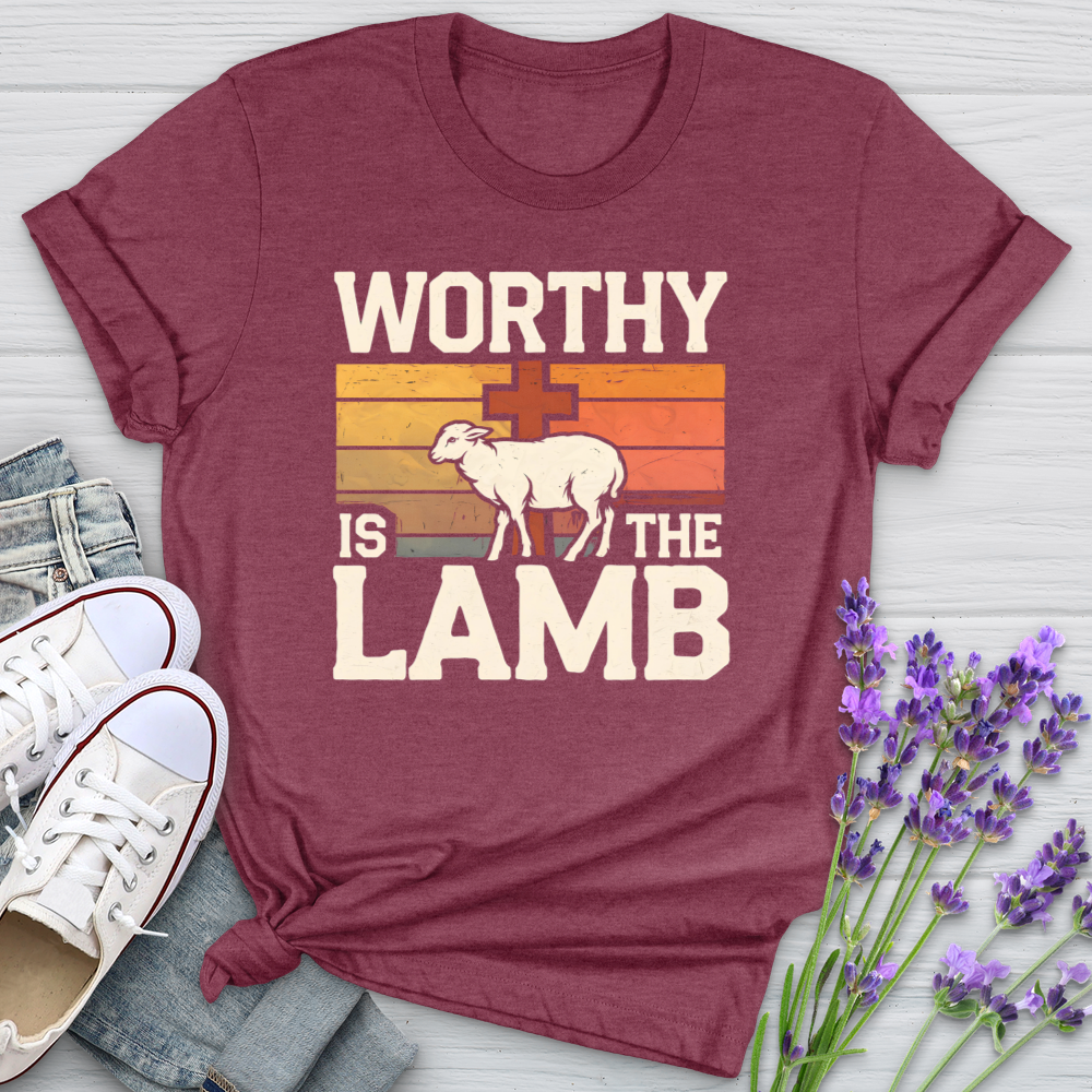 Worthy Is The Lamb Softstyle Tee