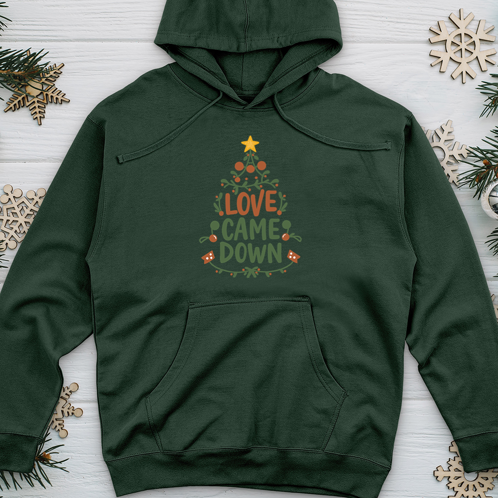 Love Came Down Midweight Hooded Sweatshirt