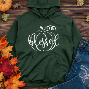 Fancy Blessed Pumpkin Midweight Hoodie