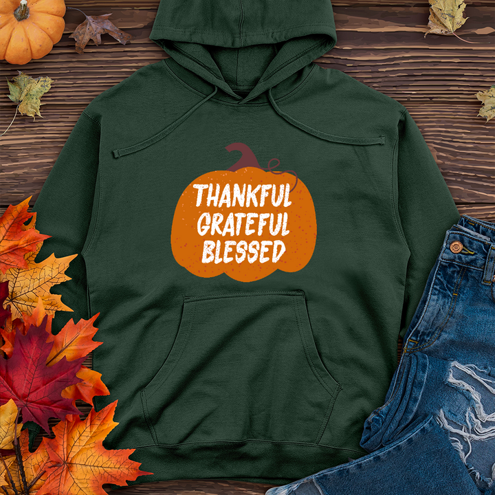 TGB Autumn Pumpkin Scene   Midweight Hoodie