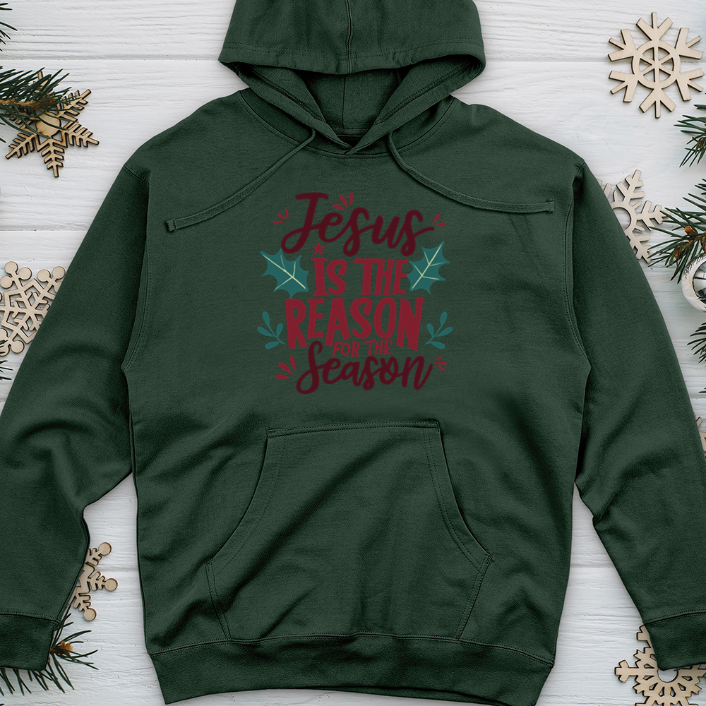 Jesus is the Reason for the Season 2 Midweight Hooded Sweatshirt