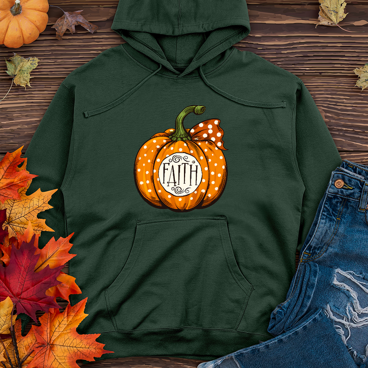 Faith Autumn Pumpkin Midweight Hoodie