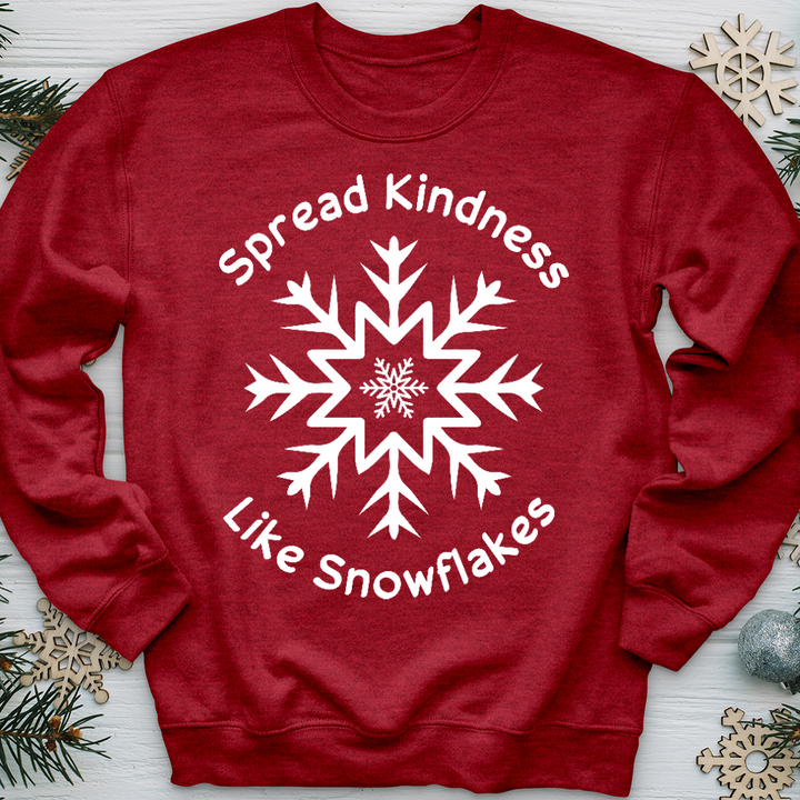 Spread Kindness Like Snowflakes Crewneck