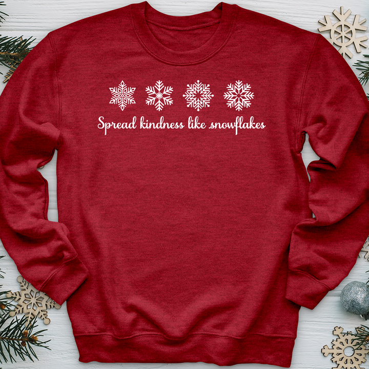 Spread Kindness Like Snowflakes  Crewneck
