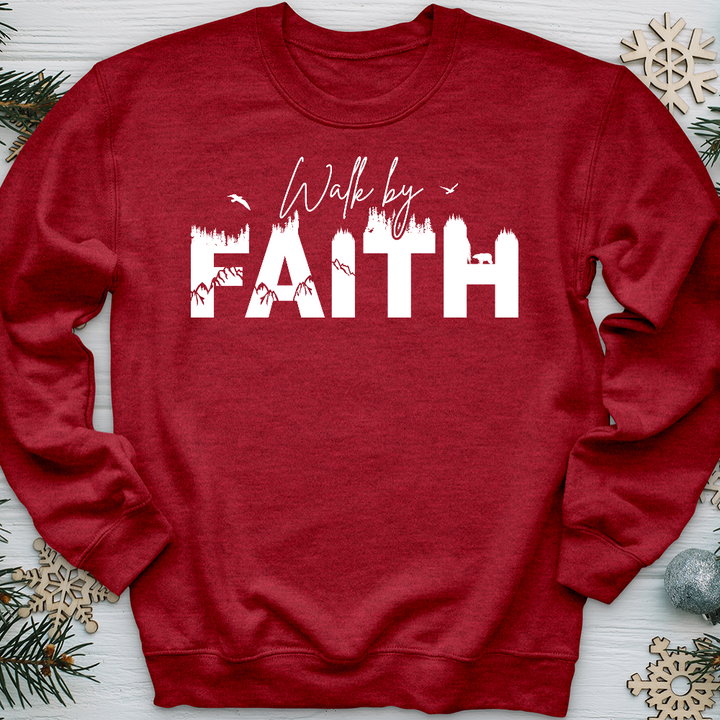 Walk by Faith Wilderness 02  Crewneck