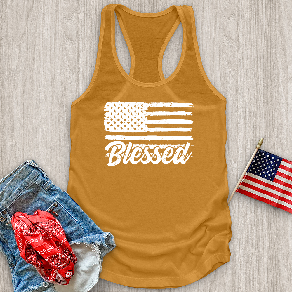 Blessed Flag Tank Top