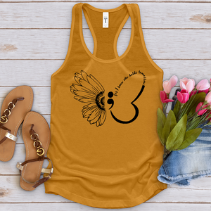 Who Holds Tomorrow Butterfly Tank Top