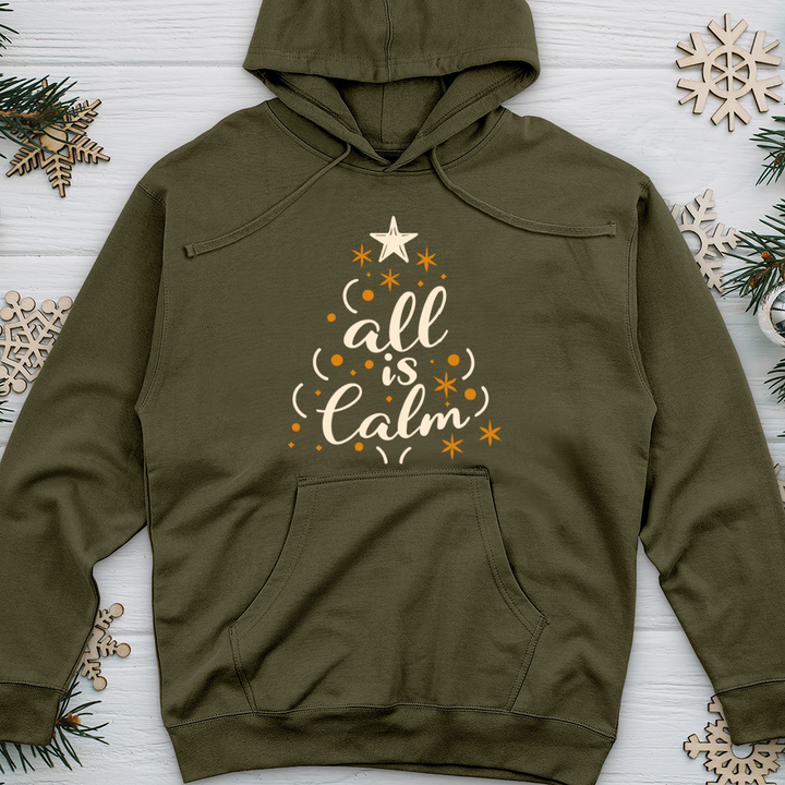 All is calm Midweight Hooded Sweatshirt