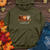 It's Fall Plaid Coffee Cups Midweight Hooded Sweatshirt