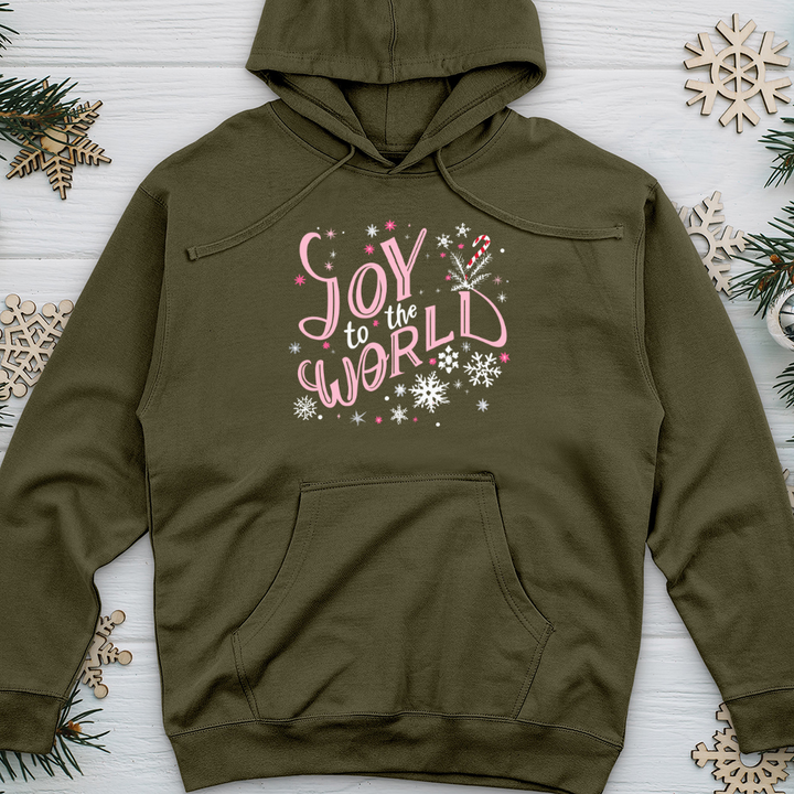 Joy to the world 01 Midweight Hooded Sweatshirt