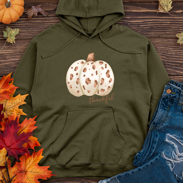 Thankful Skin Colored Pumpkin Midweight Hoodie