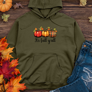 Its fall yall Midweight Hooded Sweatshirt