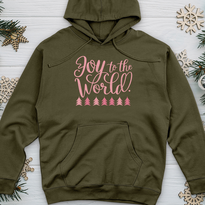 Joy to The World 01 Midweight Hooded Sweatshirt