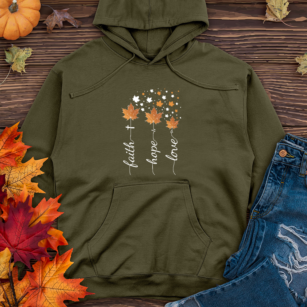 TGB Floating Leaves Midweight Hoodie