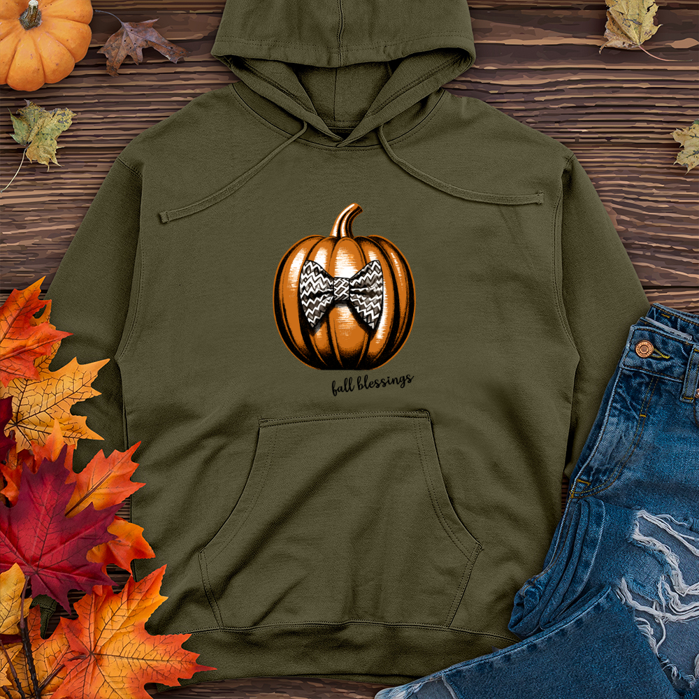 Glamorous Fall Football Midweight Hooded Sweatshirt