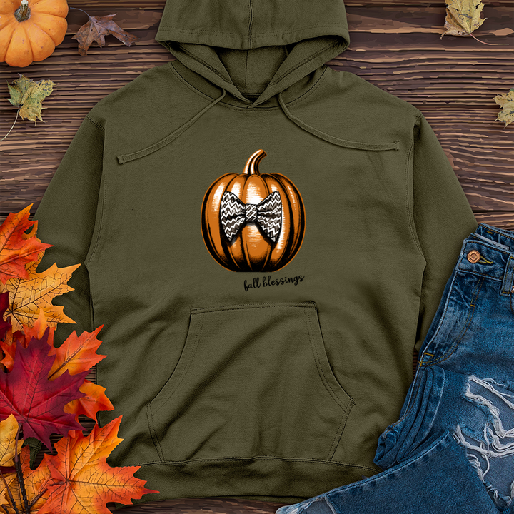 Glamorous Fall Football Midweight Hooded Sweatshirt