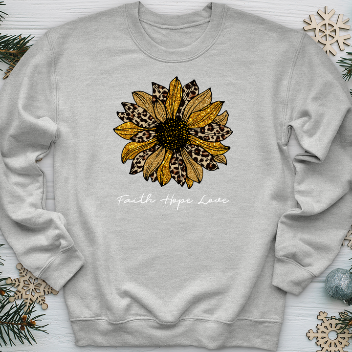 Faith, Hope, Love Crewneck