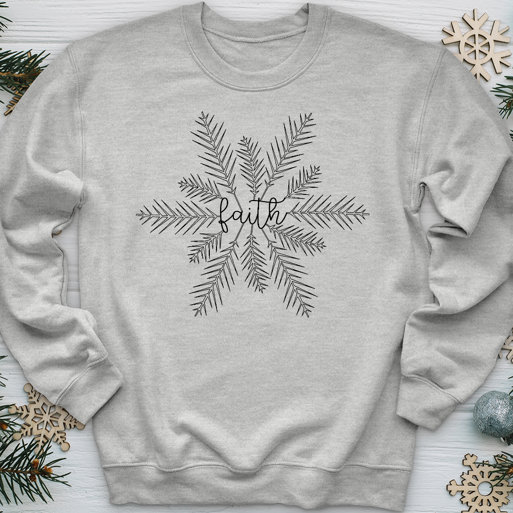 Centered Faith Flake Crewneck