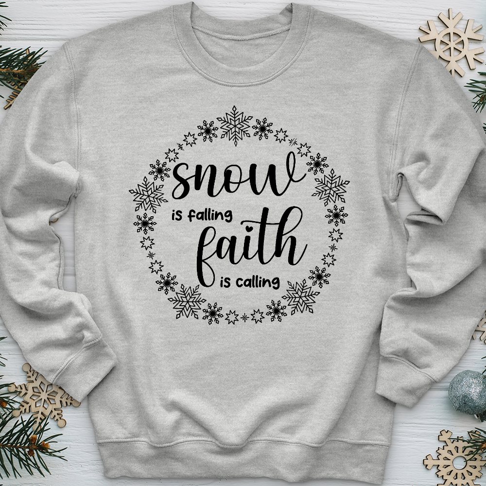 Snow is Falling Crewneck