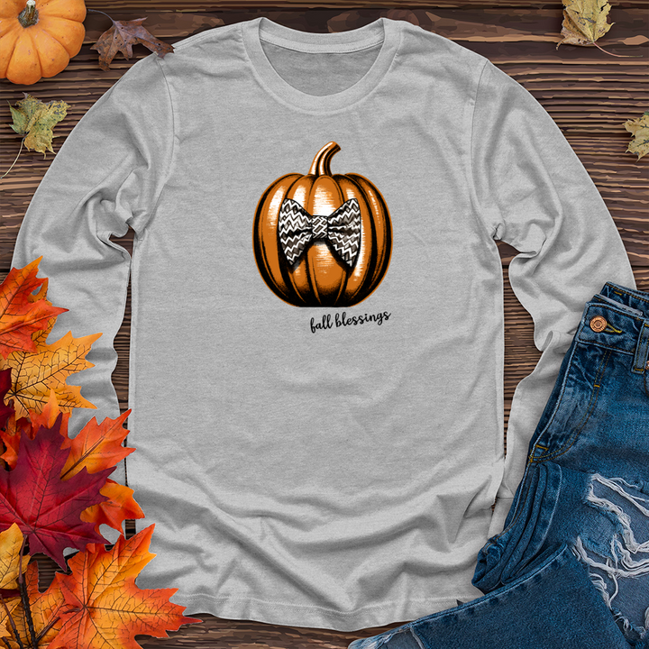 Glamorous Fall Football Long Sleeve Tee