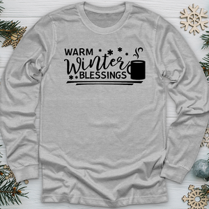 Warm Winter Blessings Long Sleeve Tee