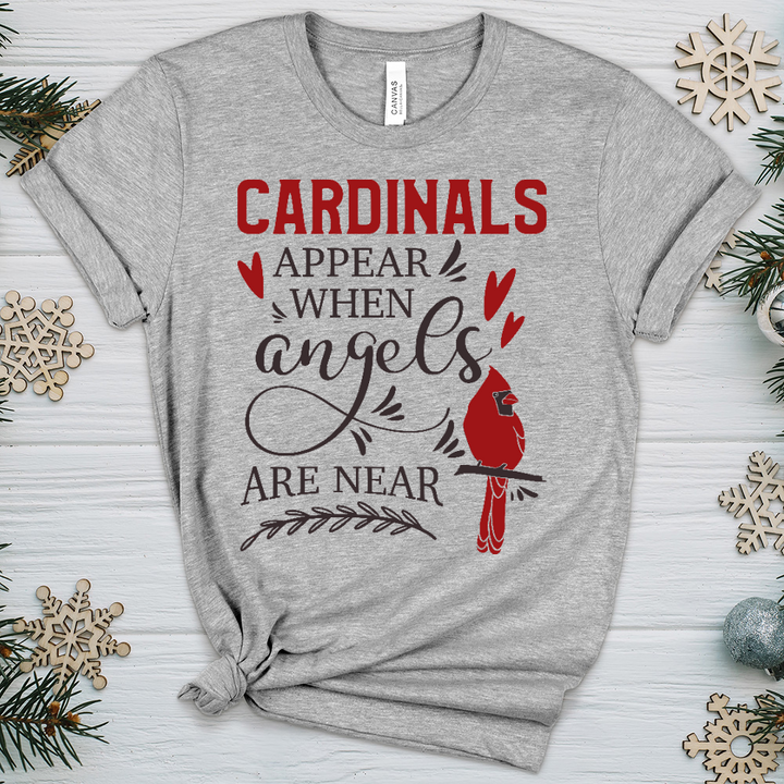 Cardinals & Angels Heathered Tee