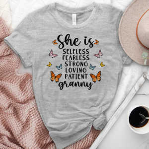 She Is Granny Heathered Tee