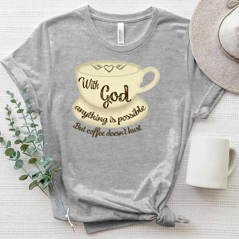 All Things are Possible Heathered Tee