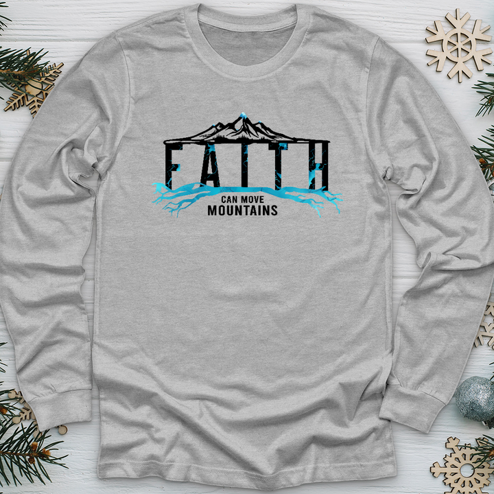 Faith Mountains Long Sleeve Tee