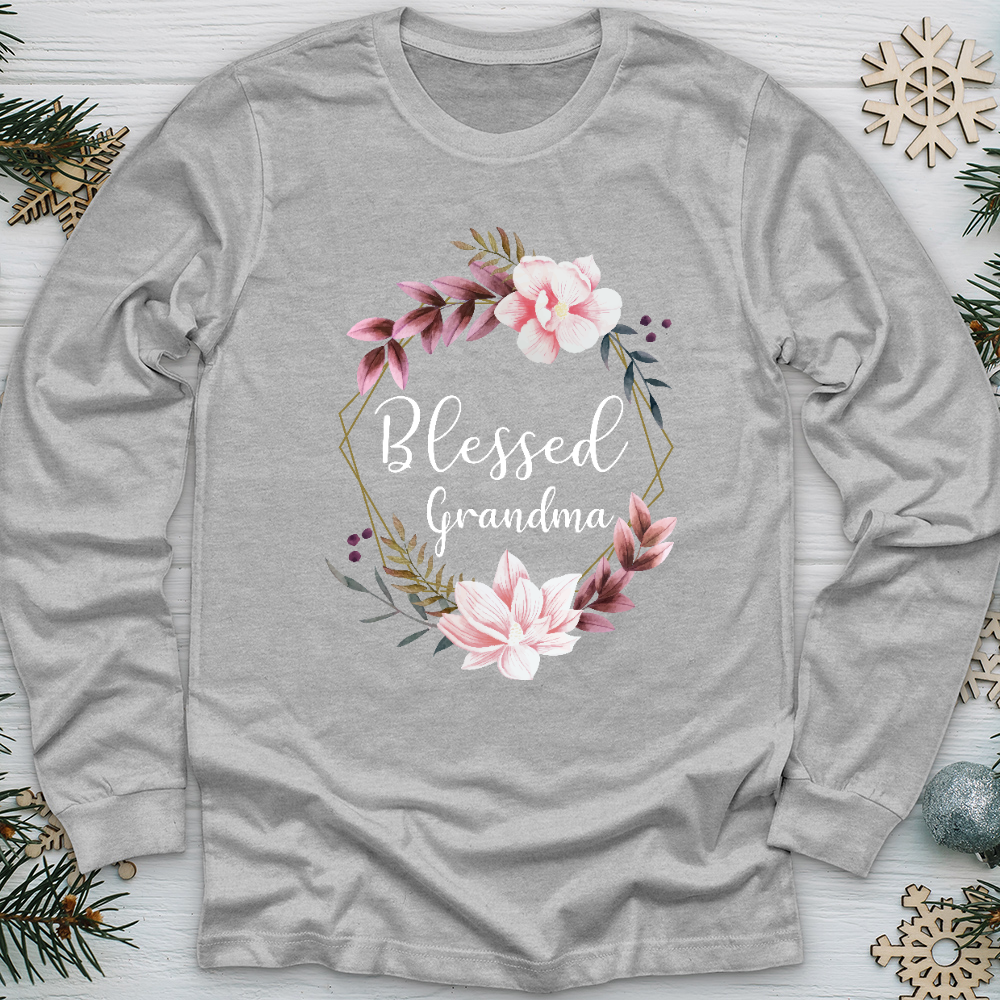 Blessed Grandma Long Sleeve Tee