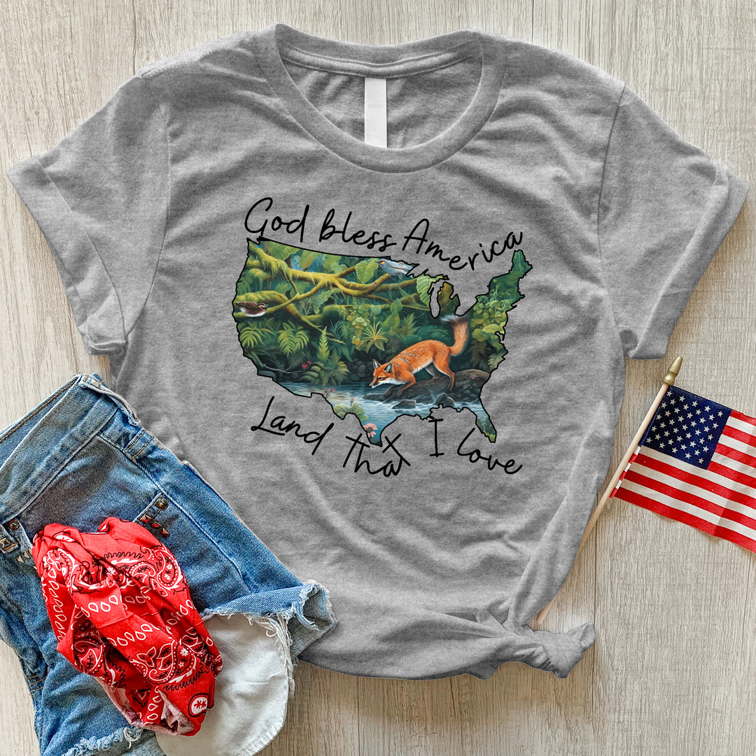 American Forest Heathered Tee