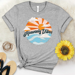 Heavenly Vibes Heathered Tee