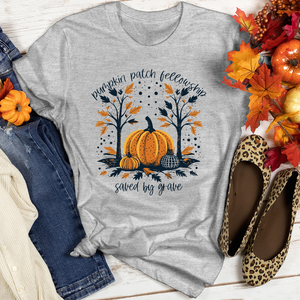 Grow In Grace Pumpkin Patch Heathered Tee