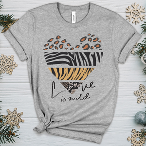 Love Is Wild Heathered Tee